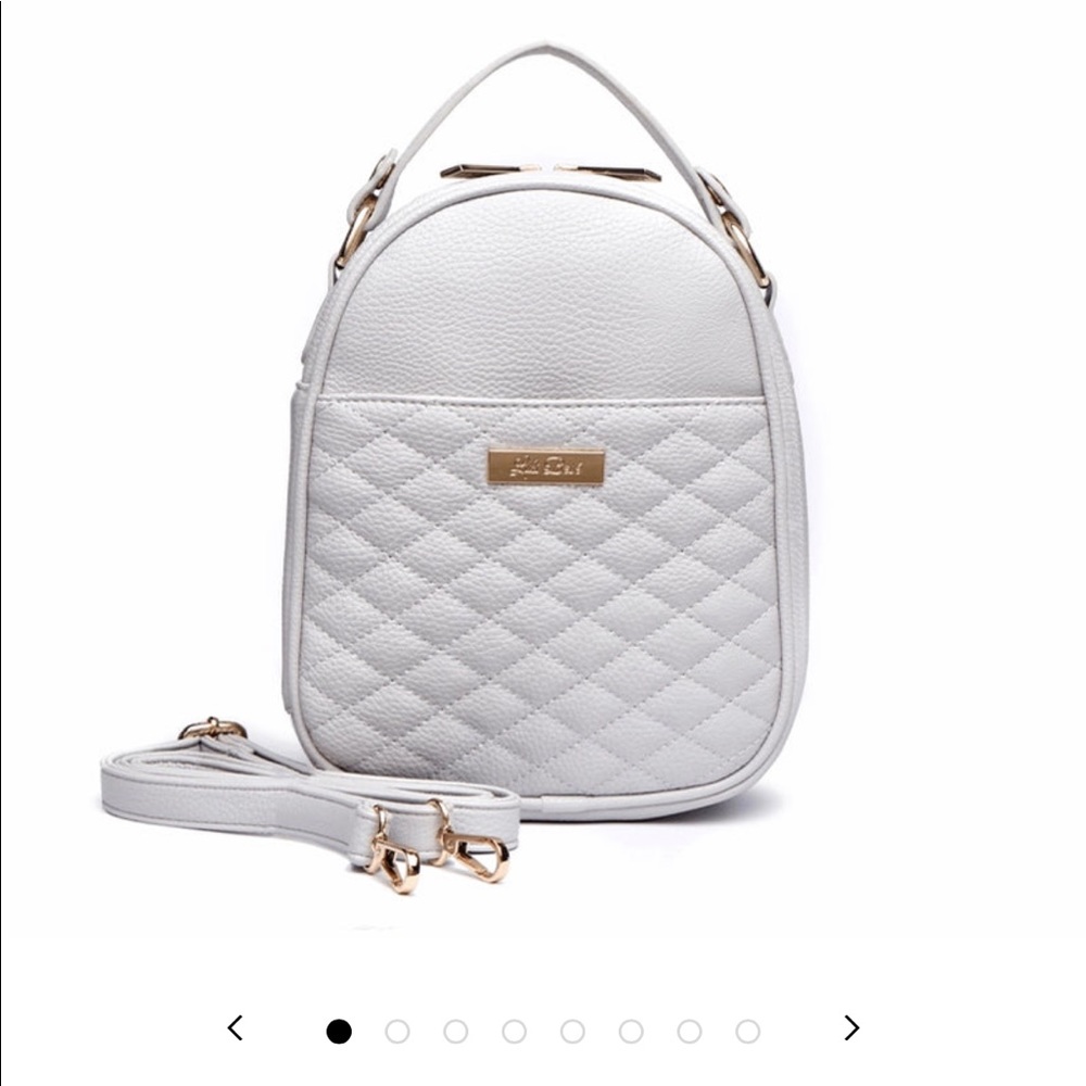 Lulibebe Monaco snack bag in stone grey